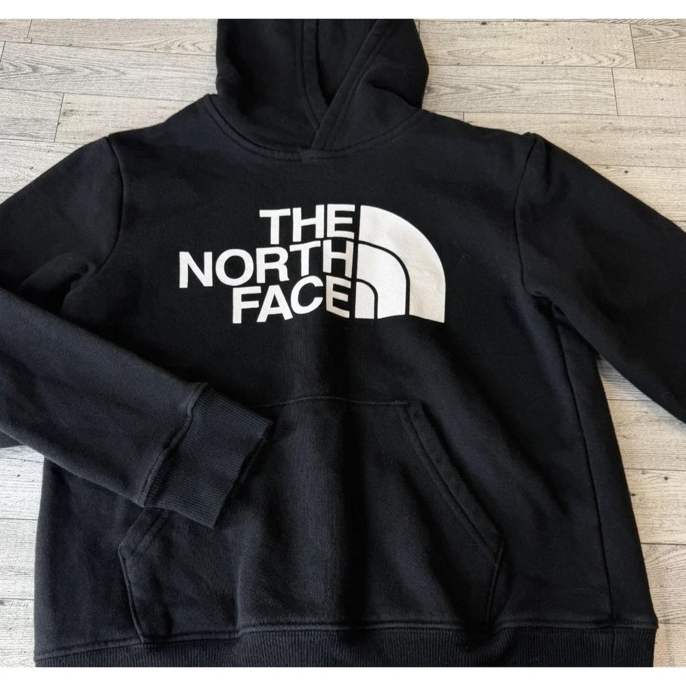 The North Face Youth Boys Hoodie Sweatshirt Black Size‎ MEDIUM 10